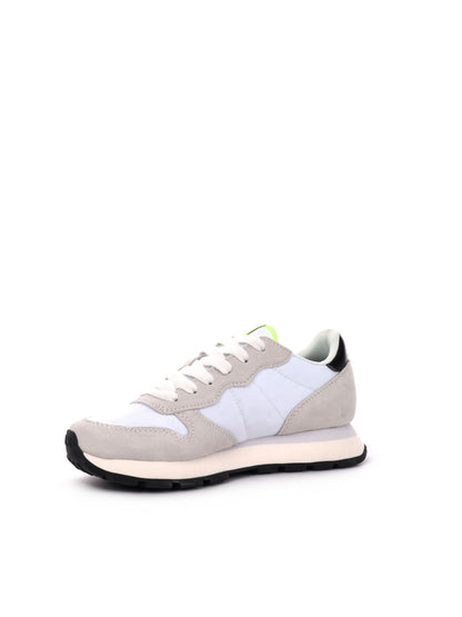 SNEAKERS ALLY SOLID NYLON SUN68 DONNA BIANCO FUXIA