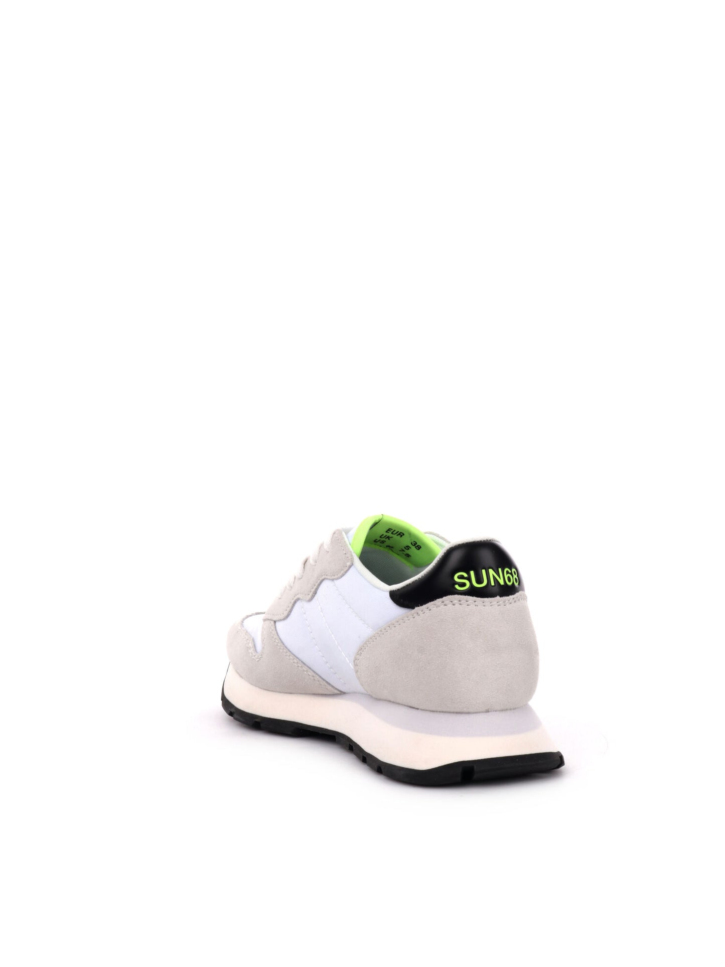 SNEAKERS ALLY SOLID NYLON SUN68 DONNA BIANCO FUXIA
