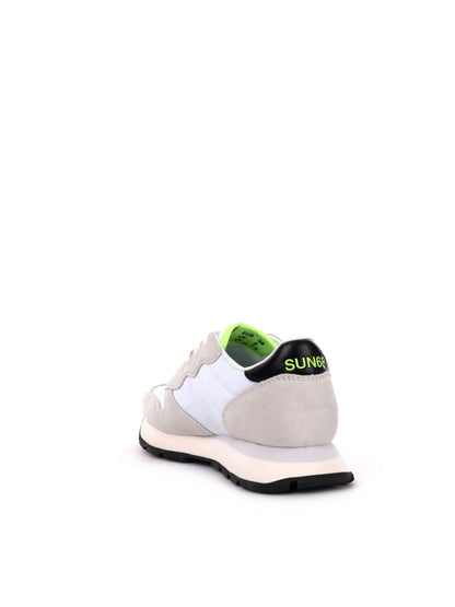 SNEAKERS ALLY SOLID NYLON SUN68 DONNA BIANCO FUXIA