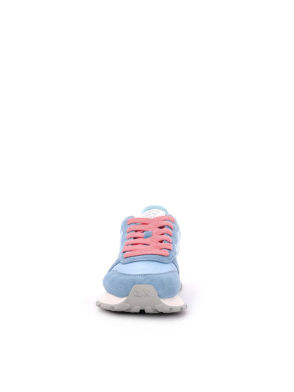 SNEAKERS ALLY SOLID NYLON SUN68 DONNA AZZURRO