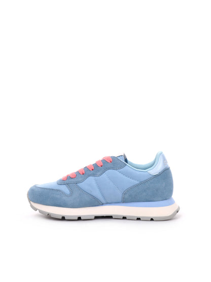 SNEAKERS ALLY SOLID NYLON SUN68 DONNA AZZURRO