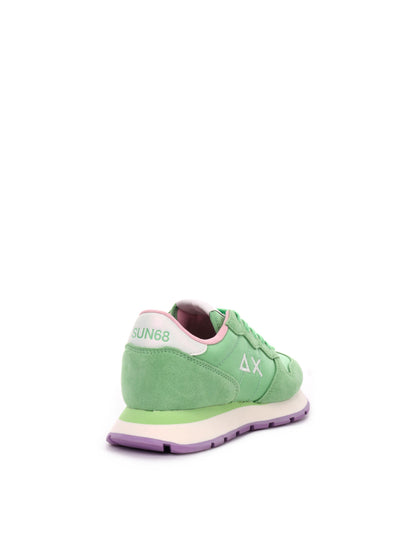 SNEAKERS ALLY SOLID NYLON SUN68 DONNA VERDE MENTA