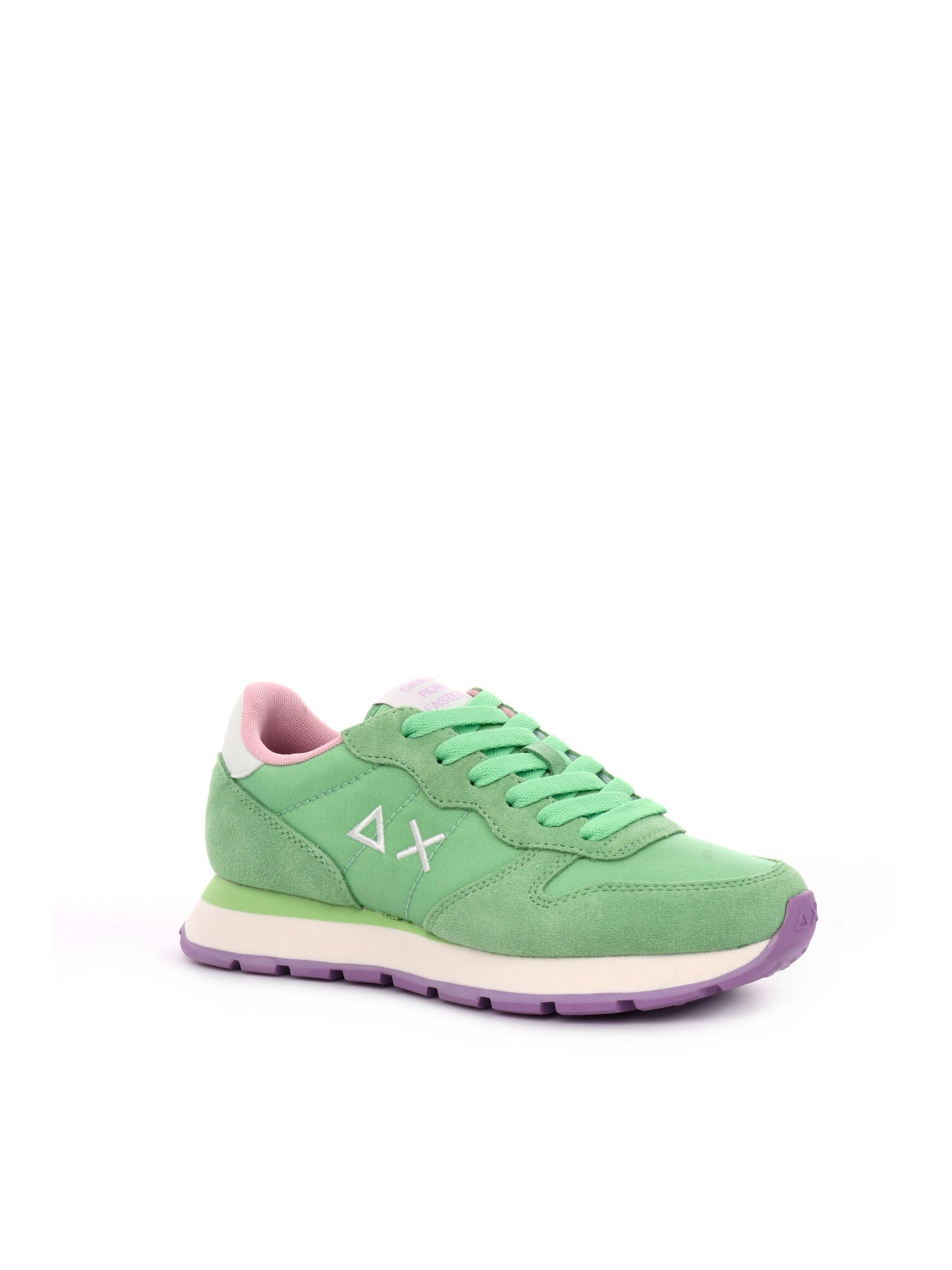 SNEAKERS ALLY SOLID NYLON SUN68 DONNA VERDE MENTA