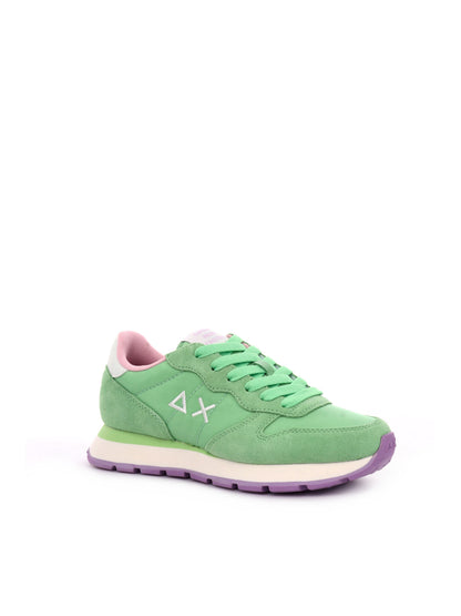 SNEAKERS ALLY SOLID NYLON SUN68 DONNA VERDE MENTA