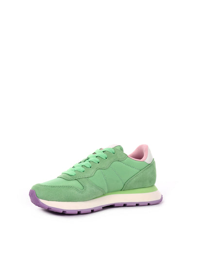 SNEAKERS ALLY SOLID NYLON SUN68 DONNA VERDE MENTA