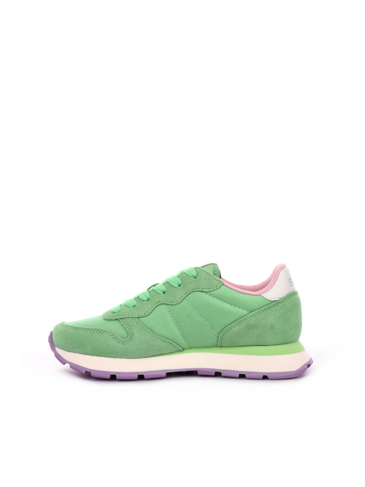 SNEAKERS ALLY SOLID NYLON SUN68 DONNA VERDE MENTA