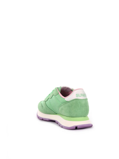 SNEAKERS ALLY SOLID NYLON SUN68 DONNA VERDE MENTA