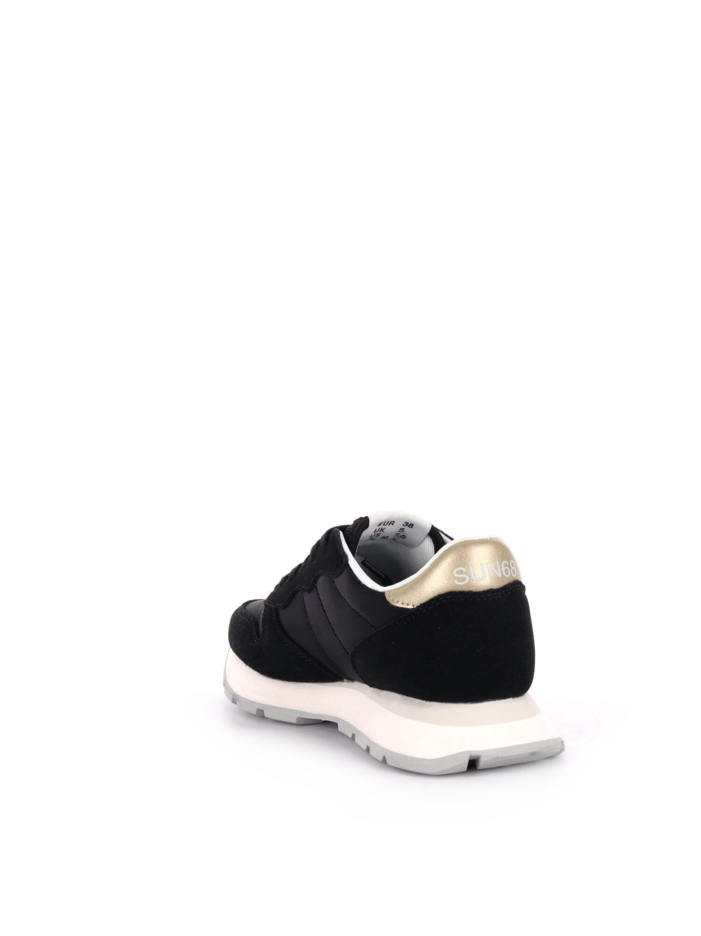 SNEAKERS ALLY GOLD/SILVER SUN68 DONNA NERO ORO