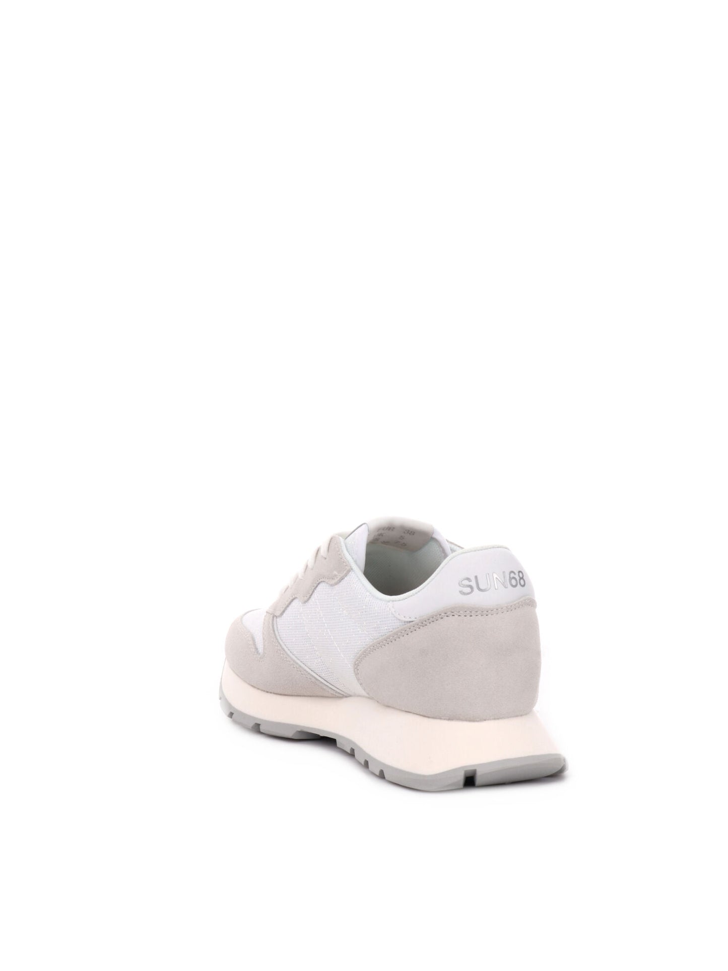 SNEAKERS ALLY GLITTER SUN68 DONNA BIANCO
