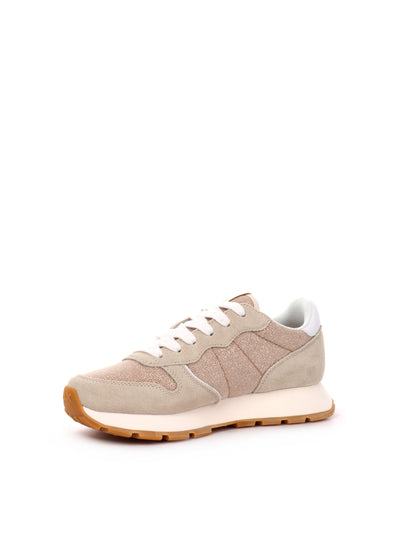 SNEAKERS ALLY GLITTER SUN68 DONNA ORO
