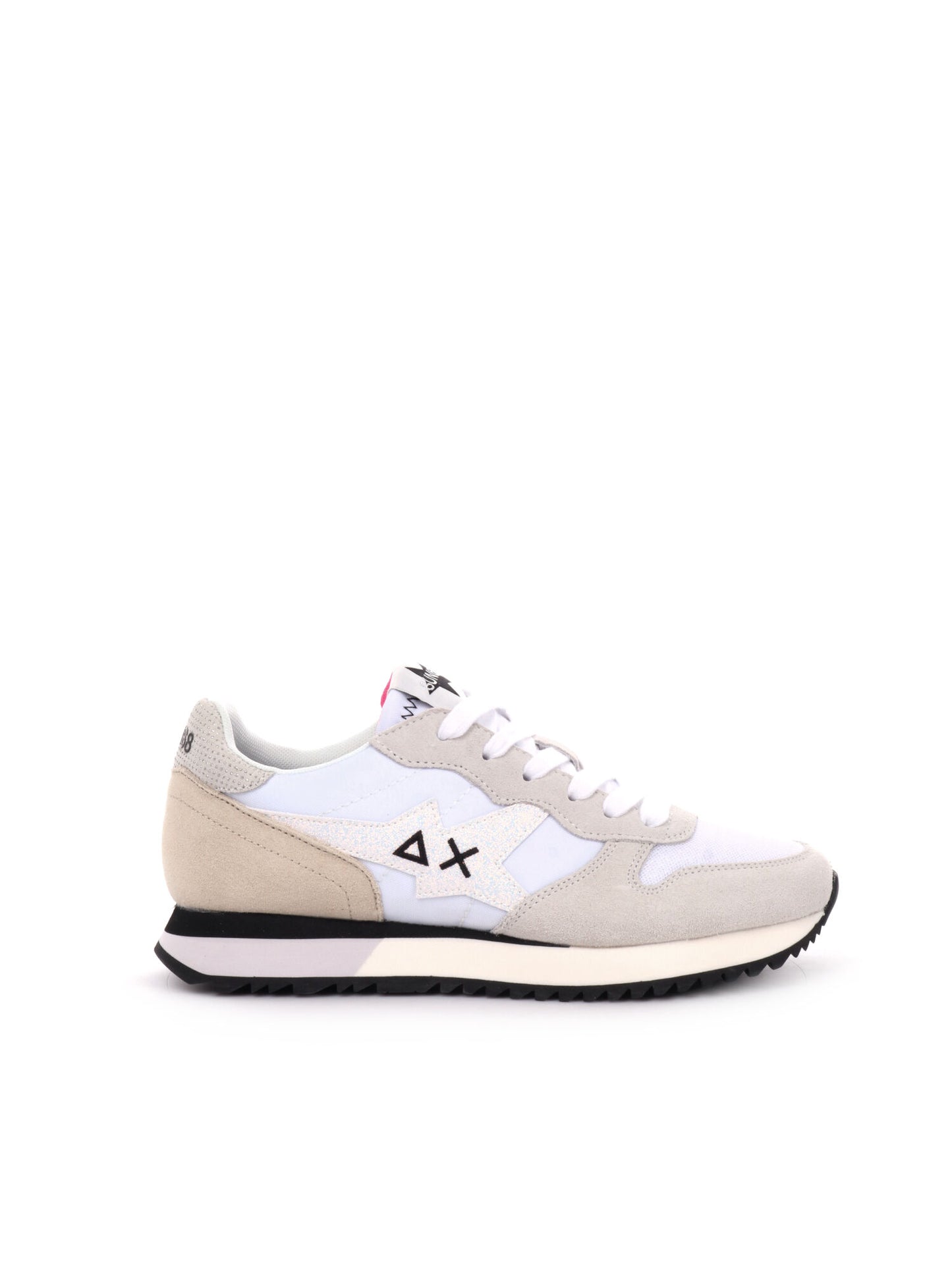 SNEAKERS STARGIRL GLITTER SUN68 DONNA BIANCO
