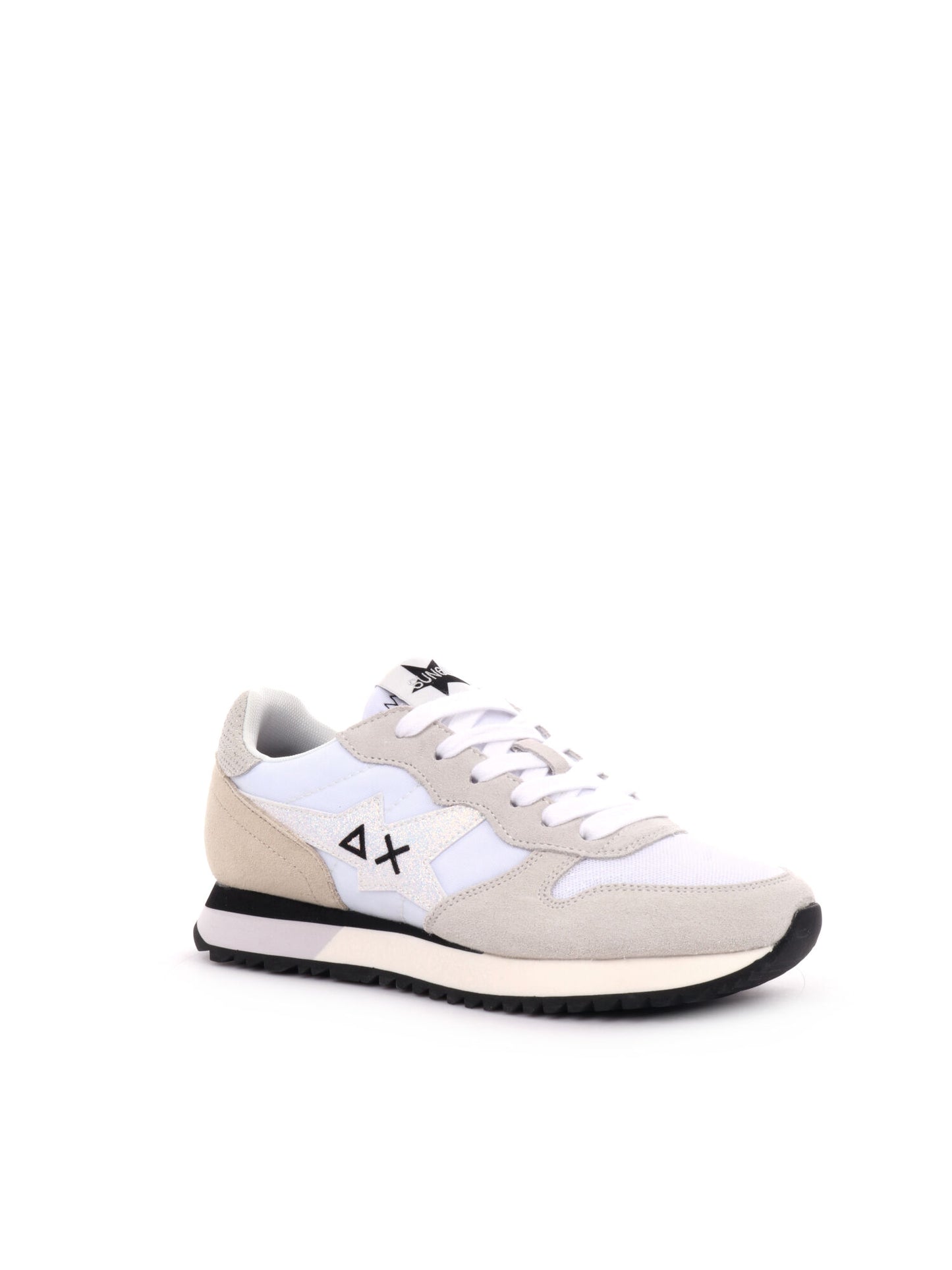 SNEAKERS STARGIRL GLITTER SUN68 DONNA BIANCO