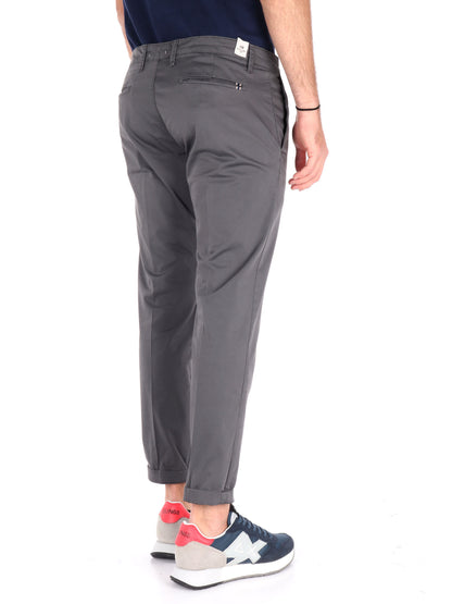 PANTALONE ZETA FB UOMO FERRO