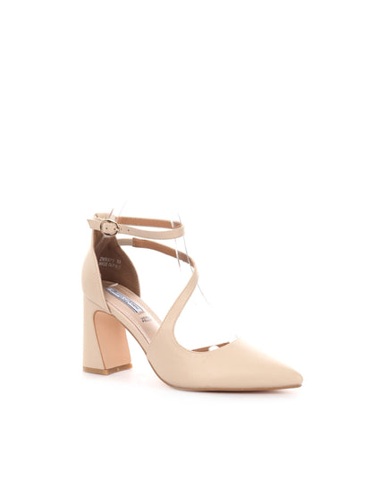 DECOLLETÉ CON CINTURINO INTRECCIATO QUEEN HELENA DONNA BEIGE