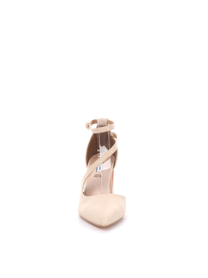 DECOLLETÉ CON CINTURINO INTRECCIATO QUEEN HELENA DONNA BEIGE