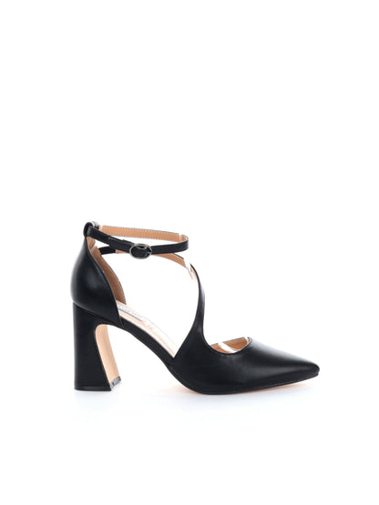 DECOLLETÉ CON CINTURINO INTRECCIATO QUEEN HELENA DONNA NERO