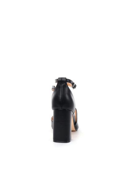 DECOLLETÉ CON CINTURINO INTRECCIATO QUEEN HELENA DONNA NERO