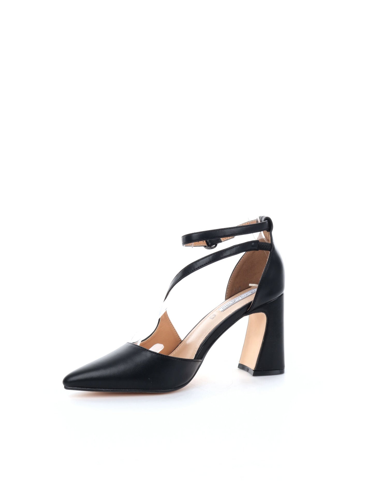 DECOLLETÉ CON CINTURINO INTRECCIATO QUEEN HELENA DONNA NERO