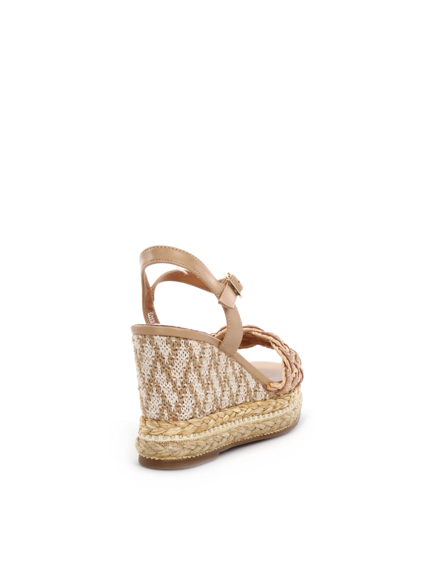 SANDALO CON ZEPPA QUEEN HELENA DONNA BEIGE