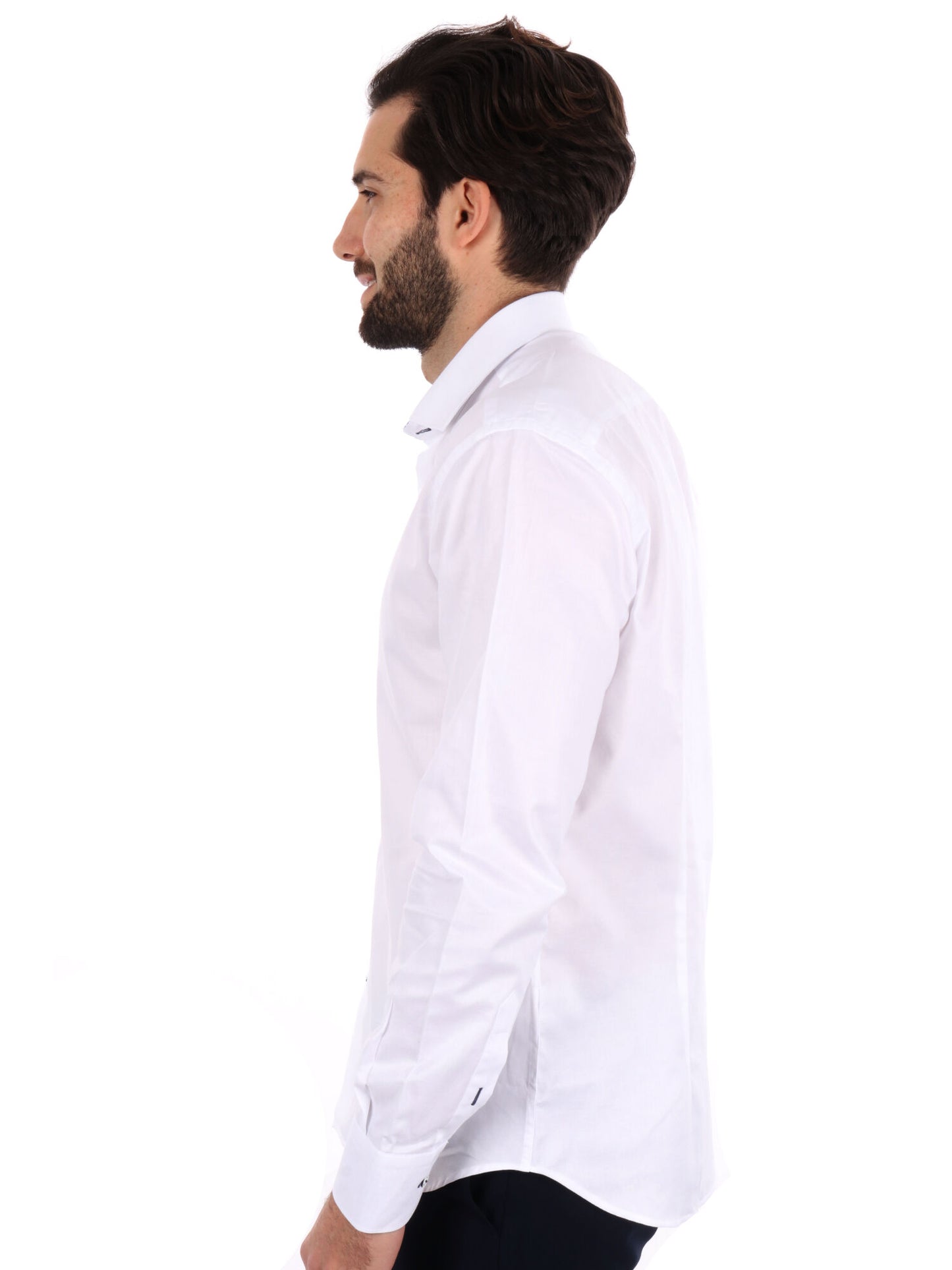 CAMICIA DOPPIO RITORTO FB UOMO BIANCO