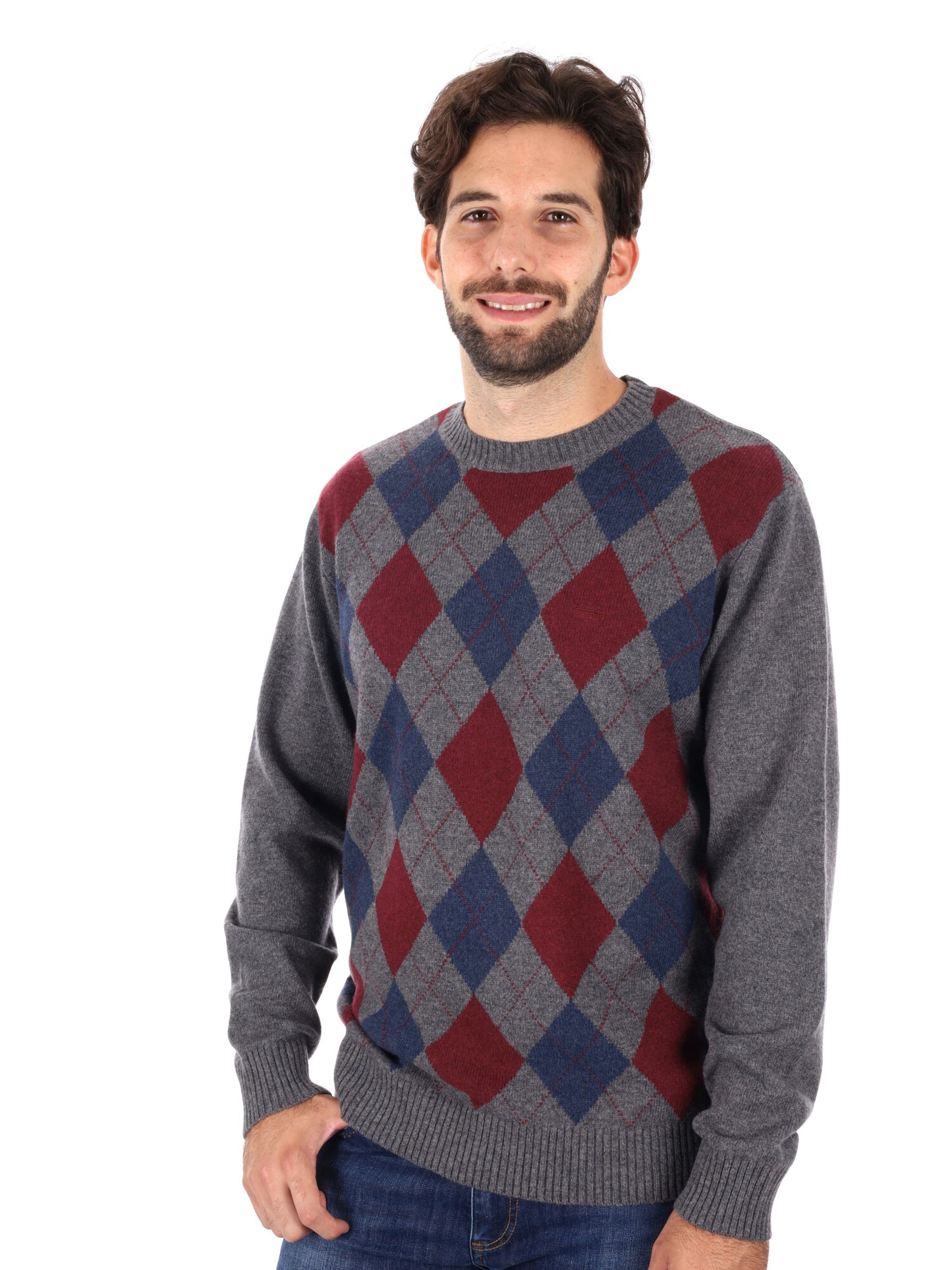 PULLOVER GIROCOLLO LEVI'S DA UOMO GRIGIO