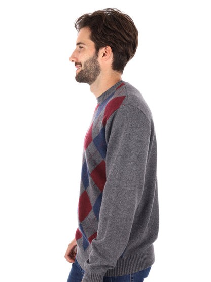 PULLOVER GIROCOLLO LEVI'S DA UOMO GRIGIO