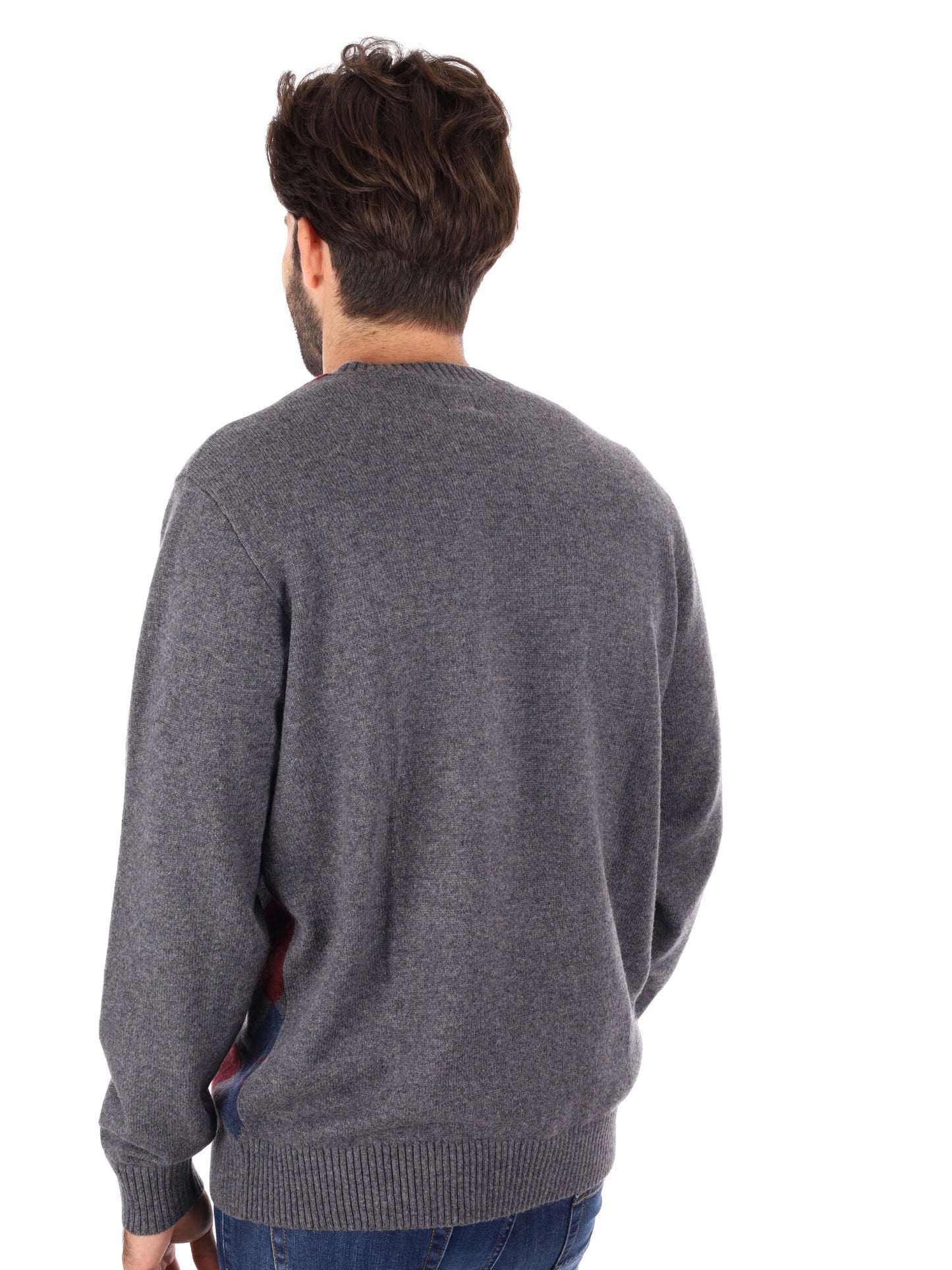 PULLOVER GIROCOLLO LEVI'S DA UOMO GRIGIO
