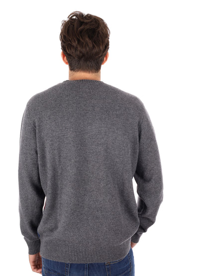 PULLOVER GIROCOLLO LEVI'S DA UOMO GRIGIO