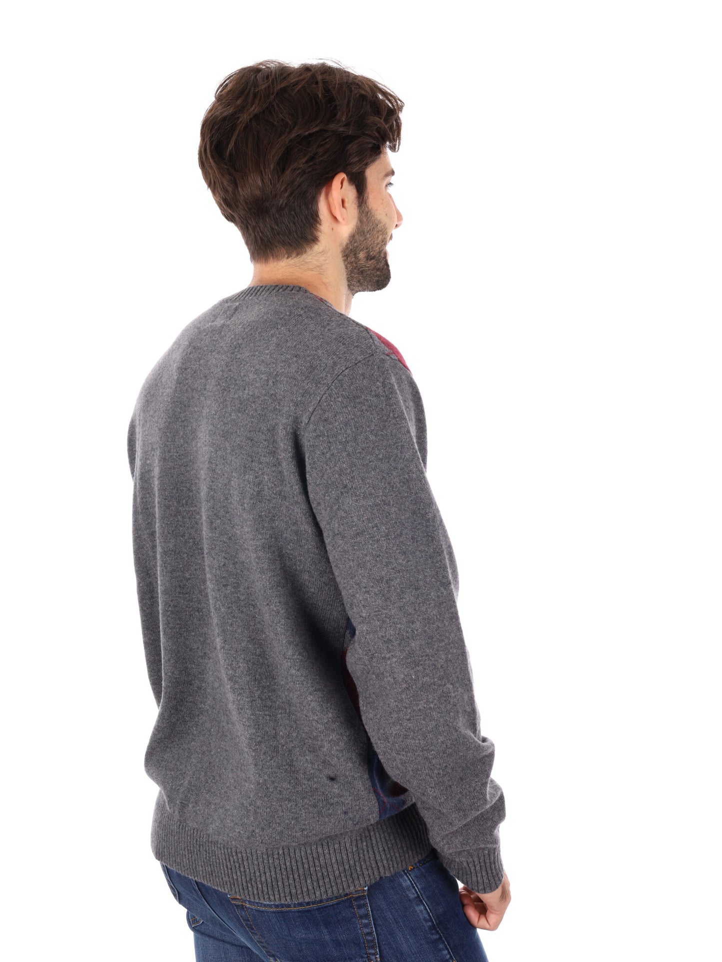PULLOVER GIROCOLLO LEVI'S DA UOMO GRIGIO