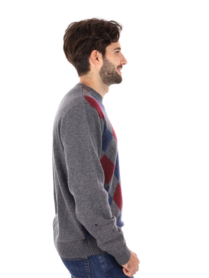 PULLOVER GIROCOLLO LEVI'S DA UOMO GRIGIO