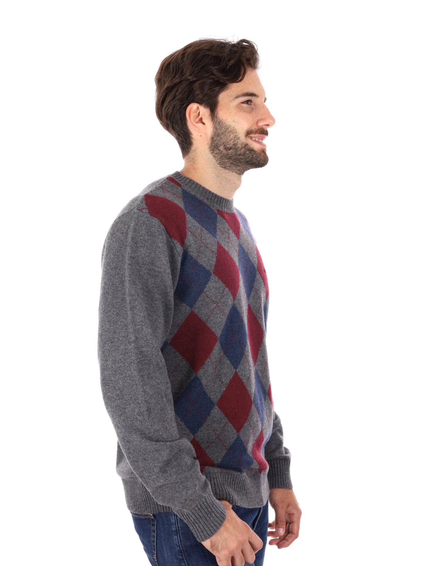 PULLOVER GIROCOLLO LEVI'S DA UOMO GRIGIO