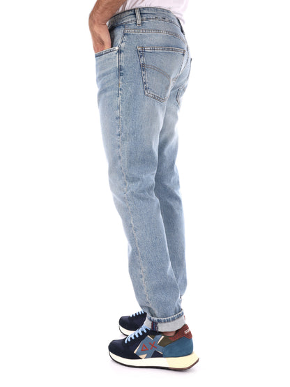 JEANS SLIM ALBERT SIMPLE REV GAS DA UOMO LIGHT DENIM