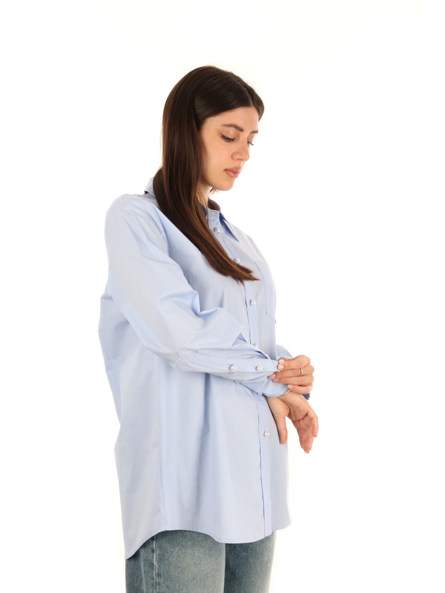 ARTIGLI CAMICIA ML - CELESTE