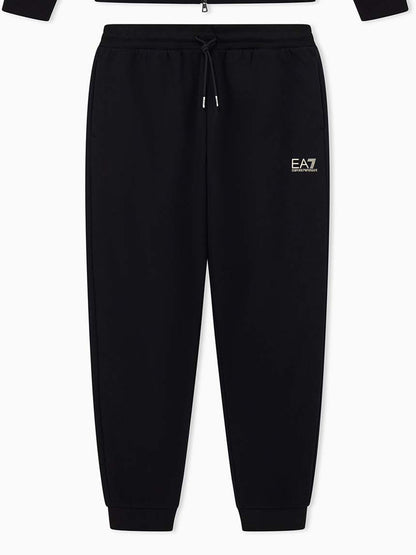 Ea7 Emporio Armani Train Colourbloc, pantalone da uomo nero