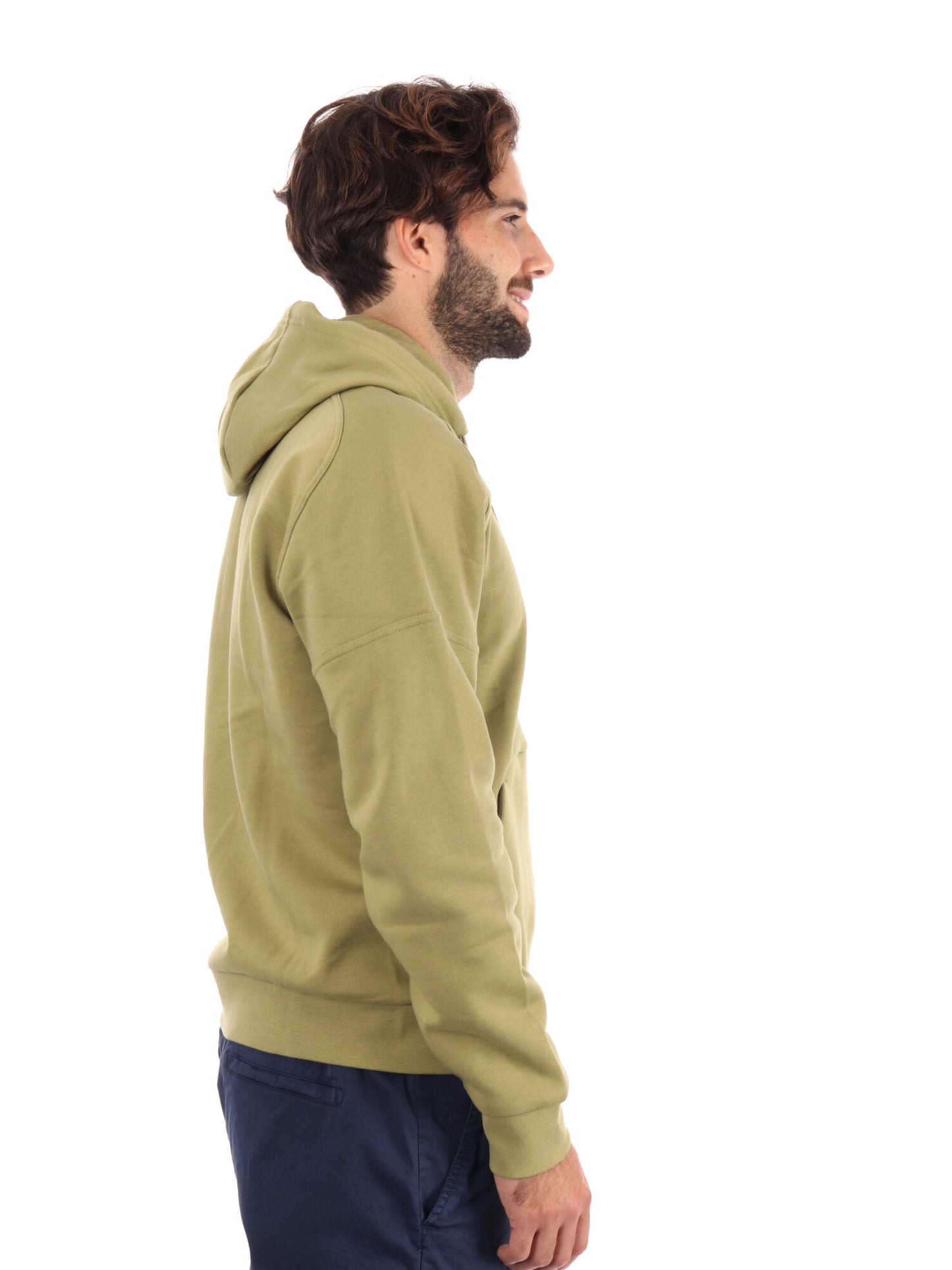 FELPA TRAIN VISIBILITY EA7 EMPORIO ARMANI DA UOMO CEDRO