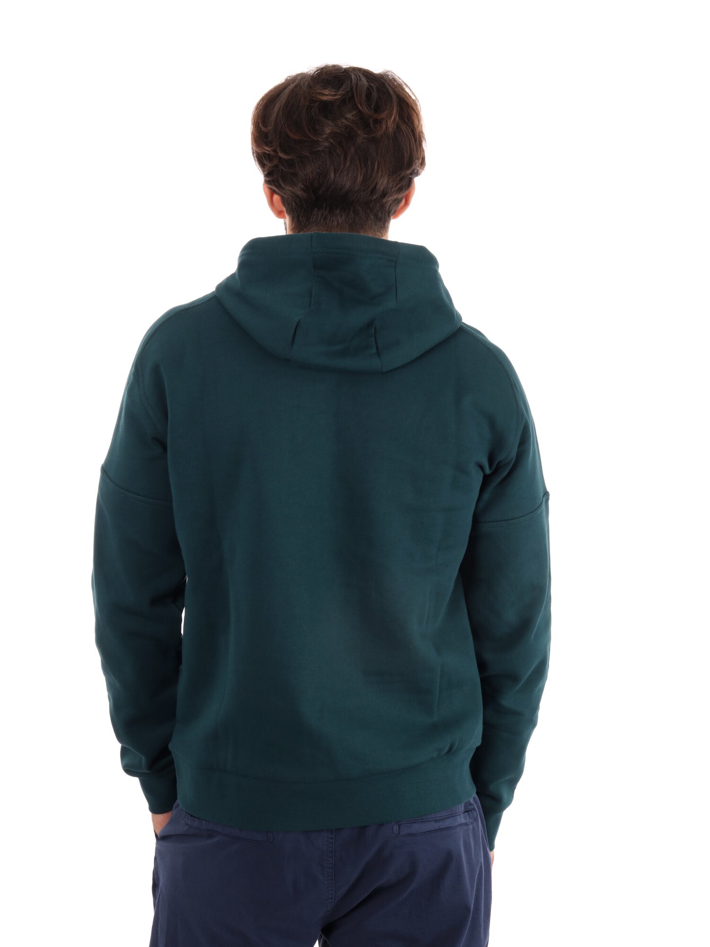 FELPA TRAIN VISIBILITY EMPORIO ARMANI 7 DA UOMO VERDE SCURO