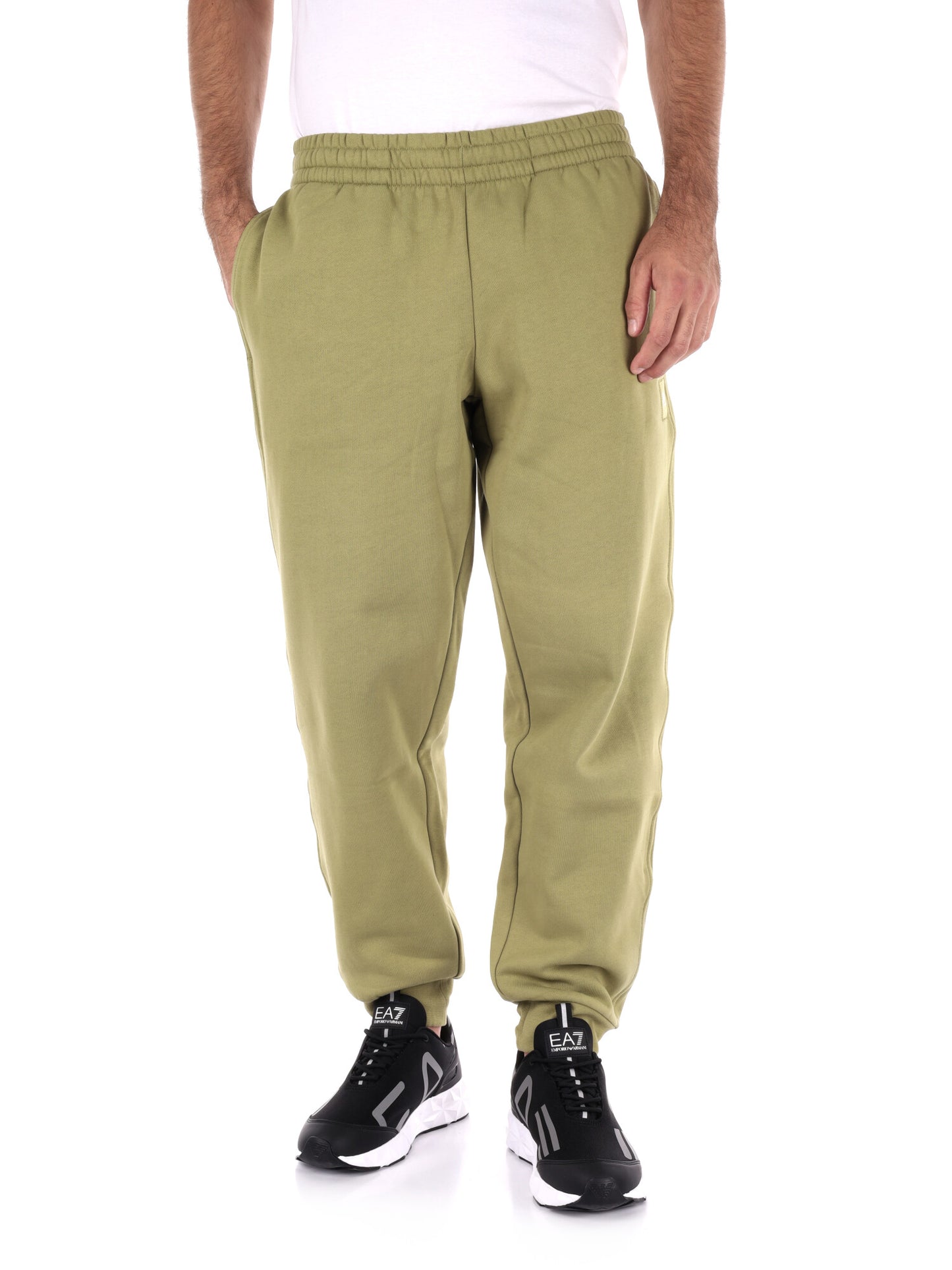 PANTALONI TRAIN VISIBILITY EA7 EMPORIO ARMANI DA UOMO CEDRO