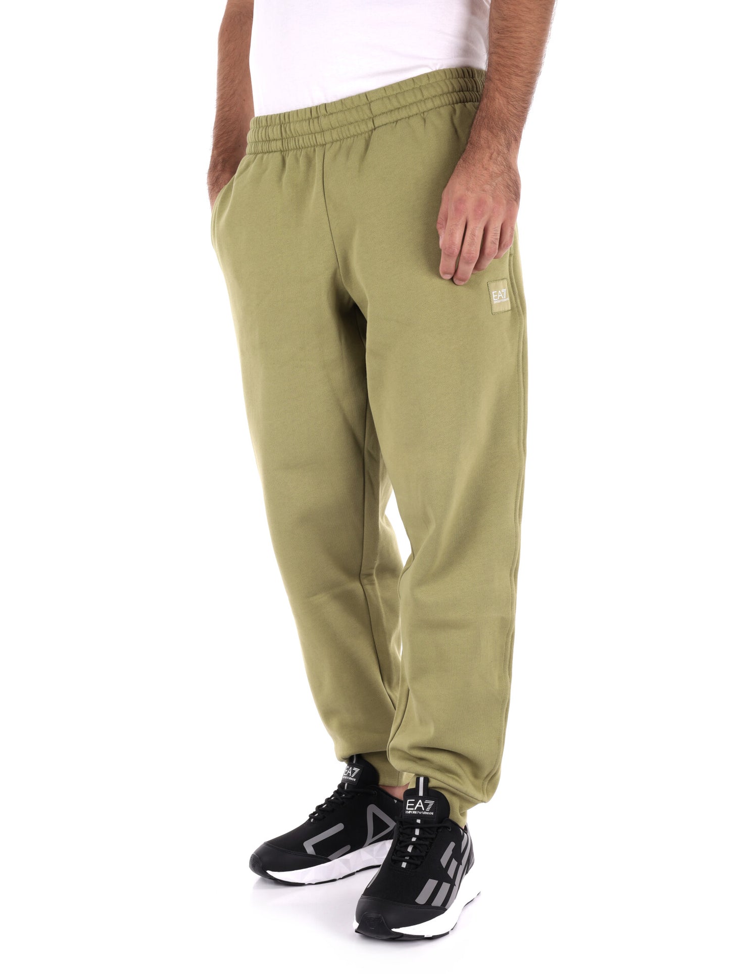 PANTALONI TRAIN VISIBILITY EA7 EMPORIO ARMANI DA UOMO CEDRO