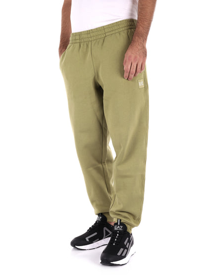 PANTALONI TRAIN VISIBILITY EA7 EMPORIO ARMANI DA UOMO CEDRO