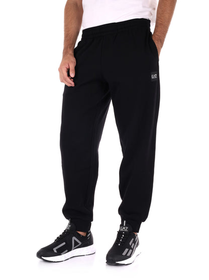PANTALONI TRAIN VISIBILITY EA7 EMPORIO ARMANI DA UOMO NERO