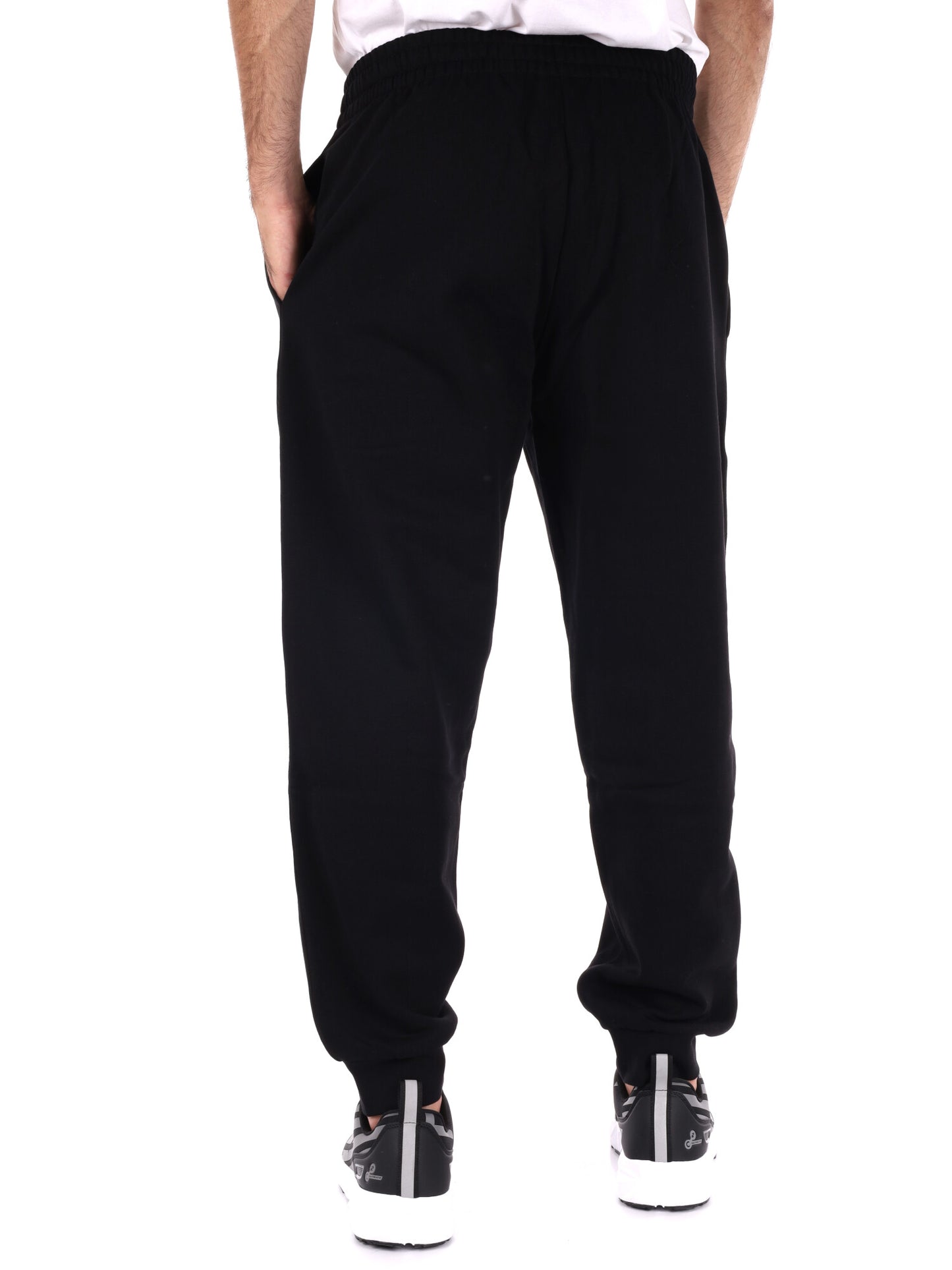 PANTALONE TRAIN VISIBILITY EA7 EMPORIO ARMANI DA UOMO NERO