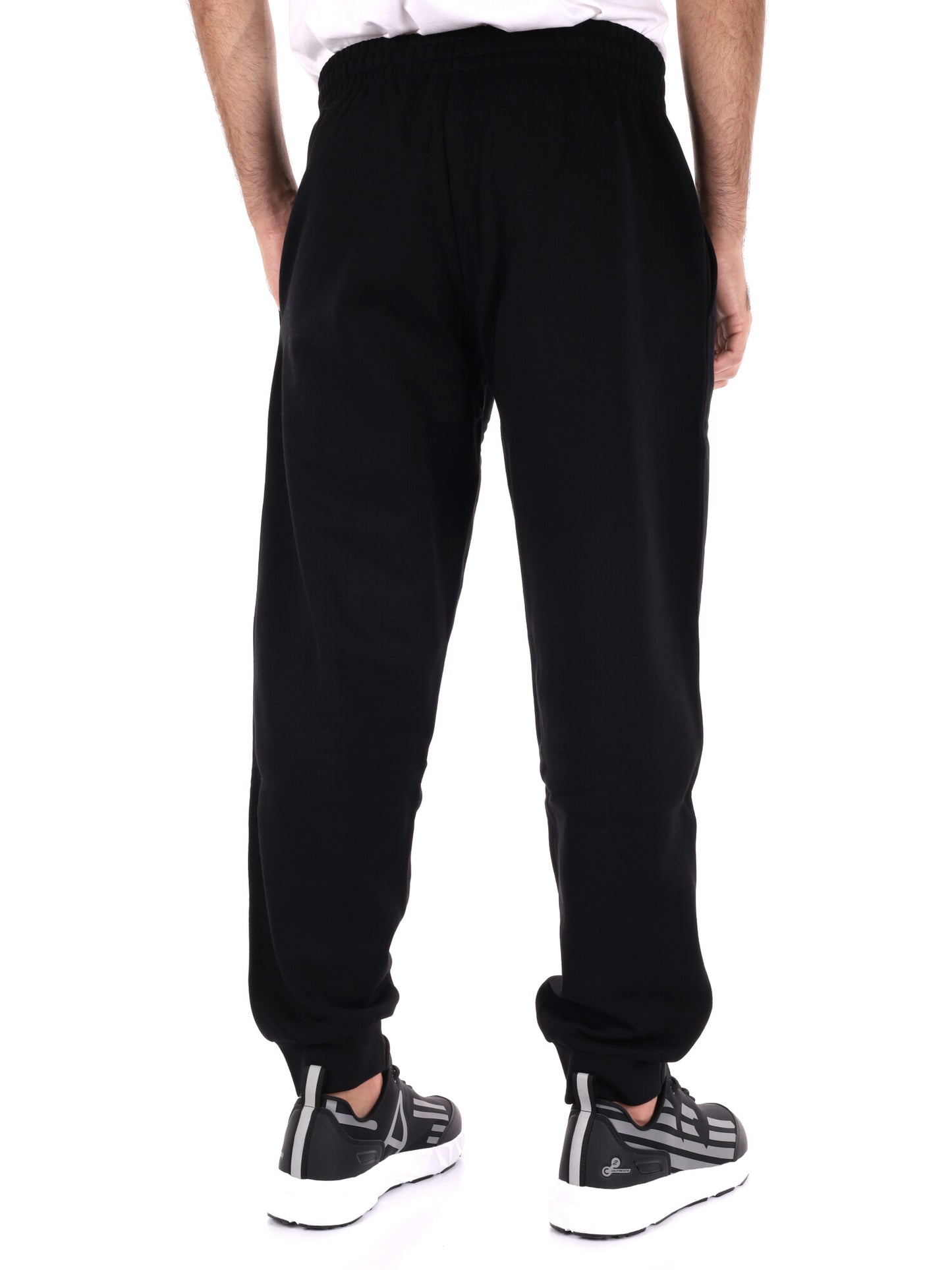 PANTALONE TRAIN VISIBILITY EA7 EMPORIO ARMANI DA UOMO NERO