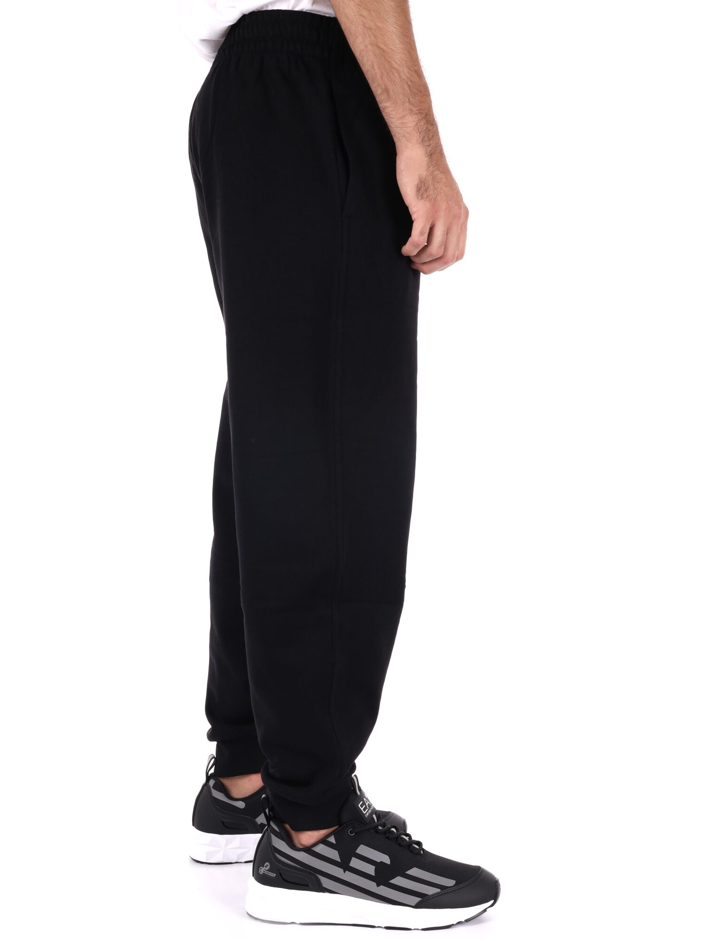 PANTALONE TRAIN VISIBILITY EA7 EMPORIO ARMANI DA UOMO NERO