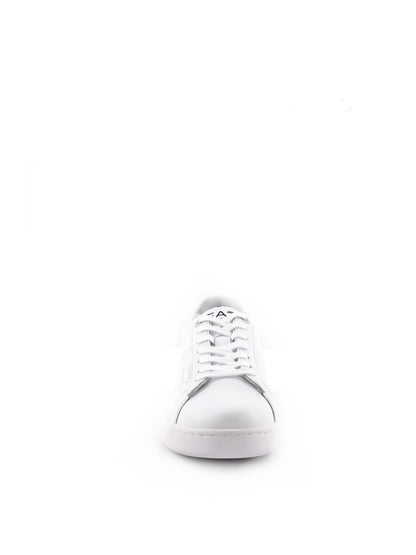 Sneakers EA7 Classic CC da uomo in pelle bianca eleganti e sportive