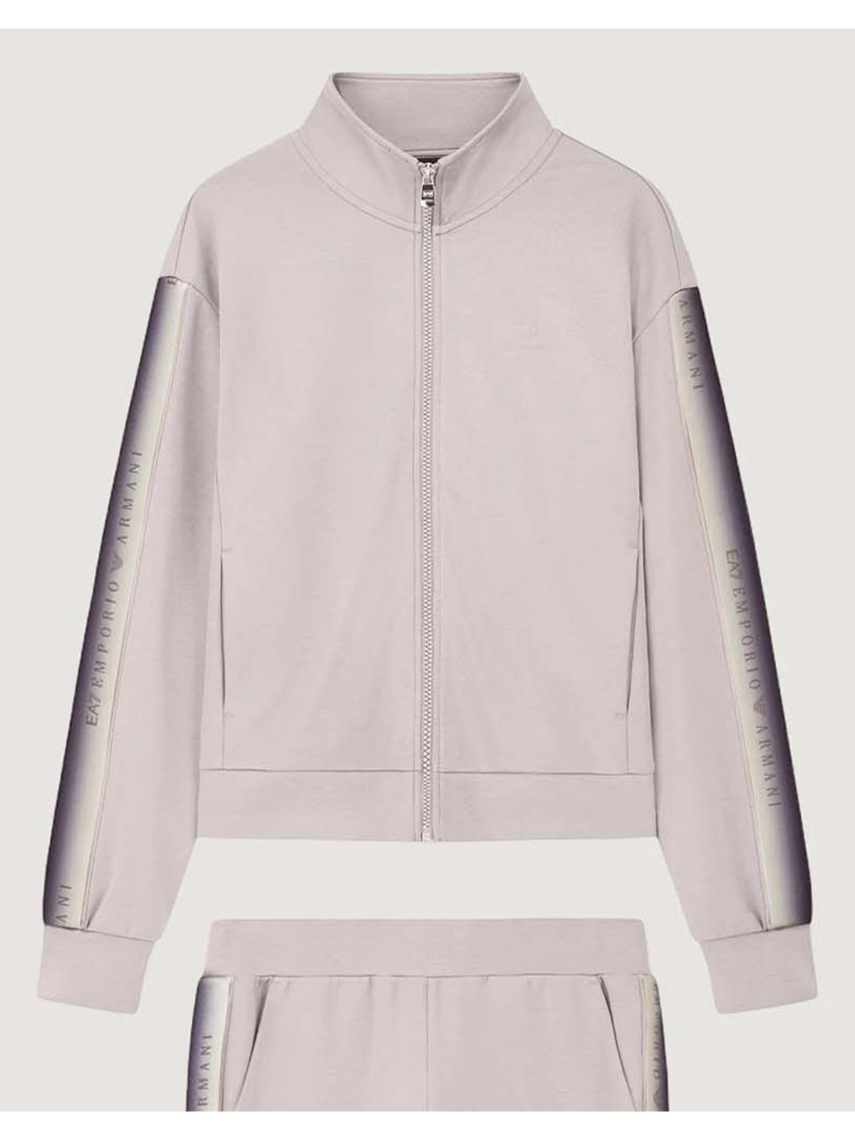 Ea7 Emporio Armani Natural Ventus7, felpa da donna rosa