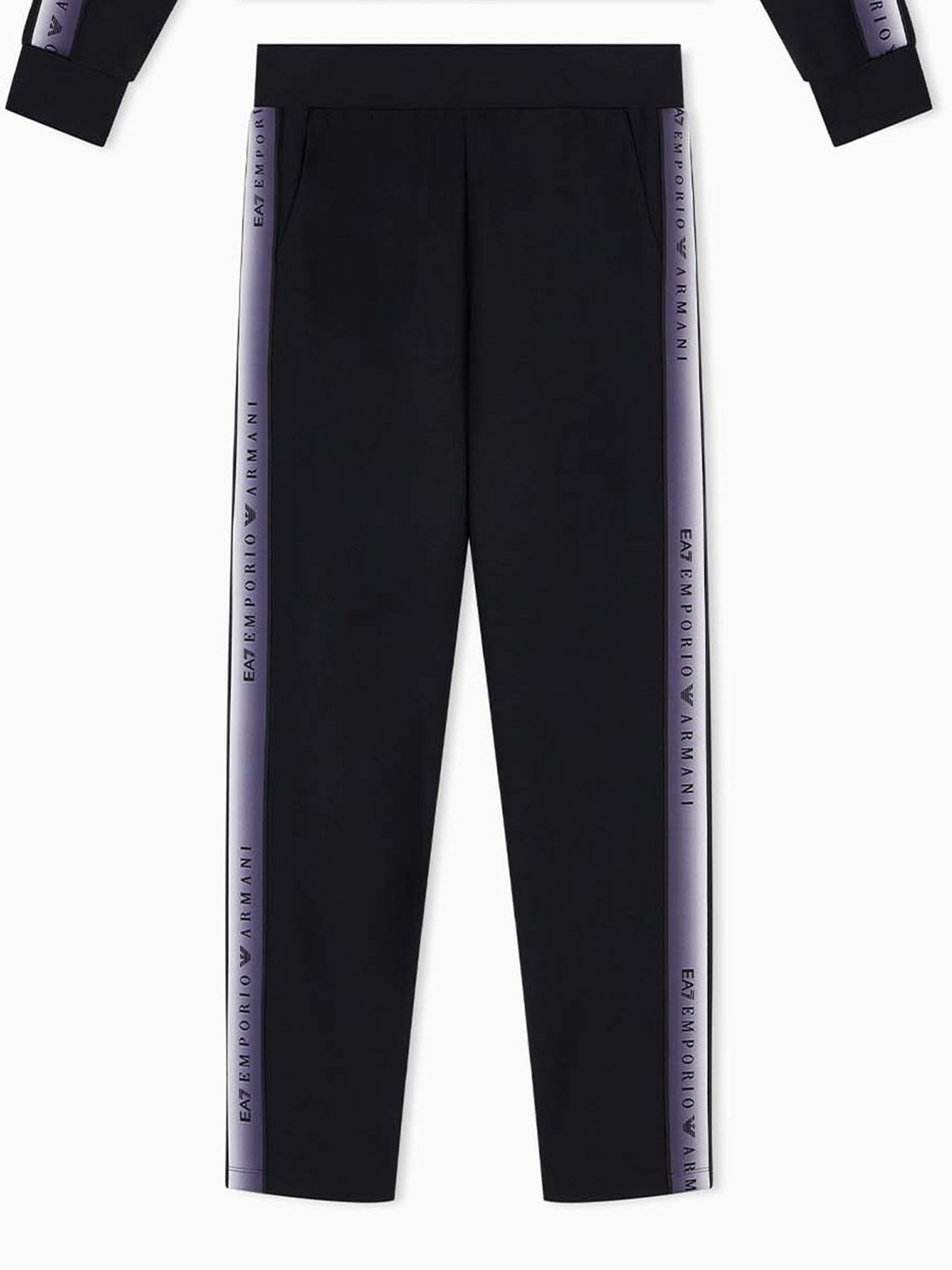 Ea7 Emporio Armani Natural Ventus7, pantalone da donna nero