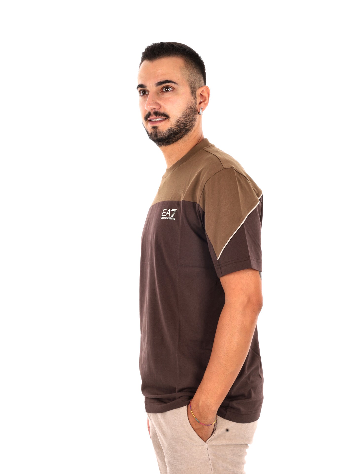 Ea7 Emporio Armani Train Colourbloc, t-shirt maniche corte da uomo altri