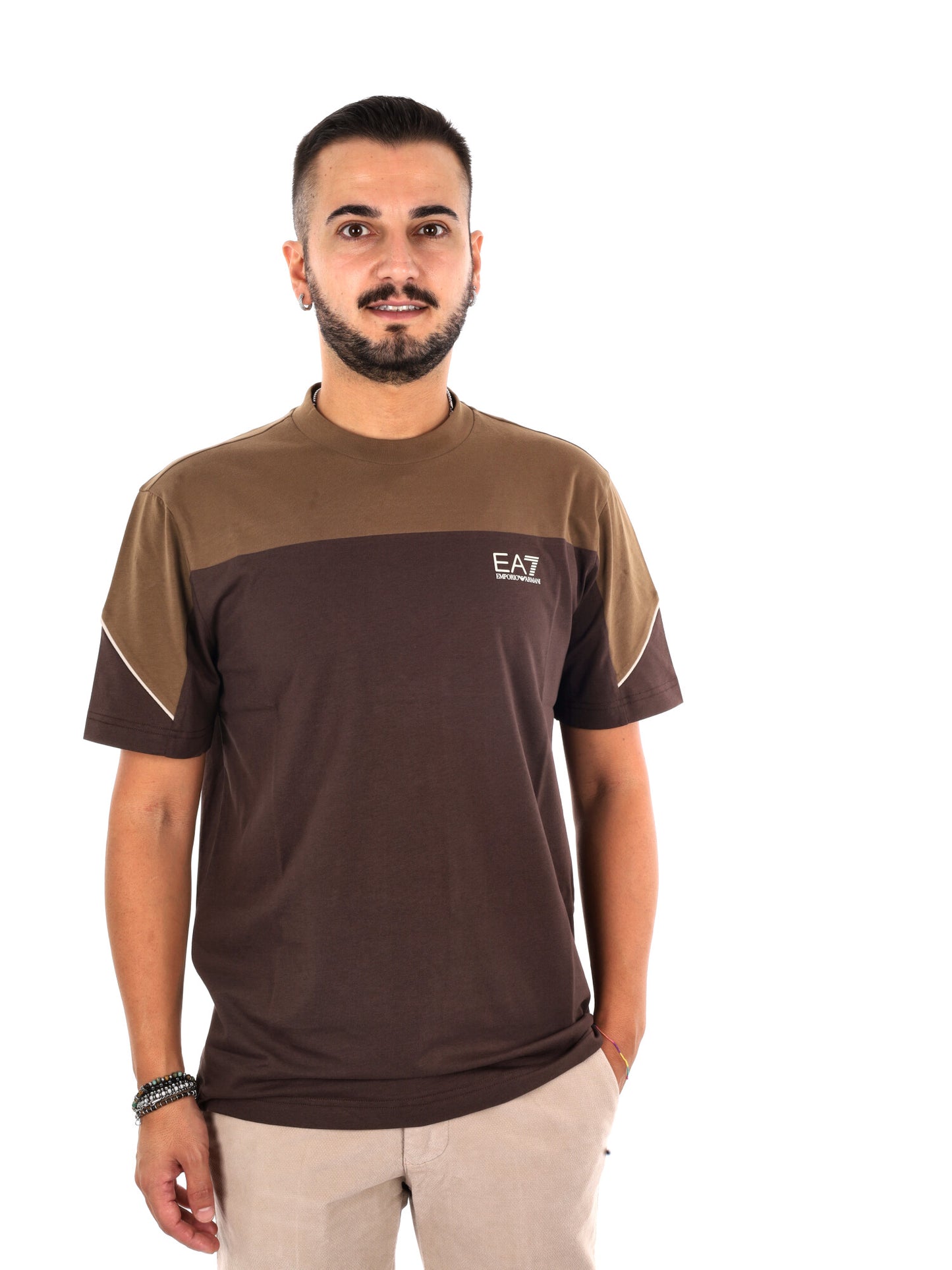 Ea7 Emporio Armani Train Colourbloc, t-shirt maniche corte da uomo altri