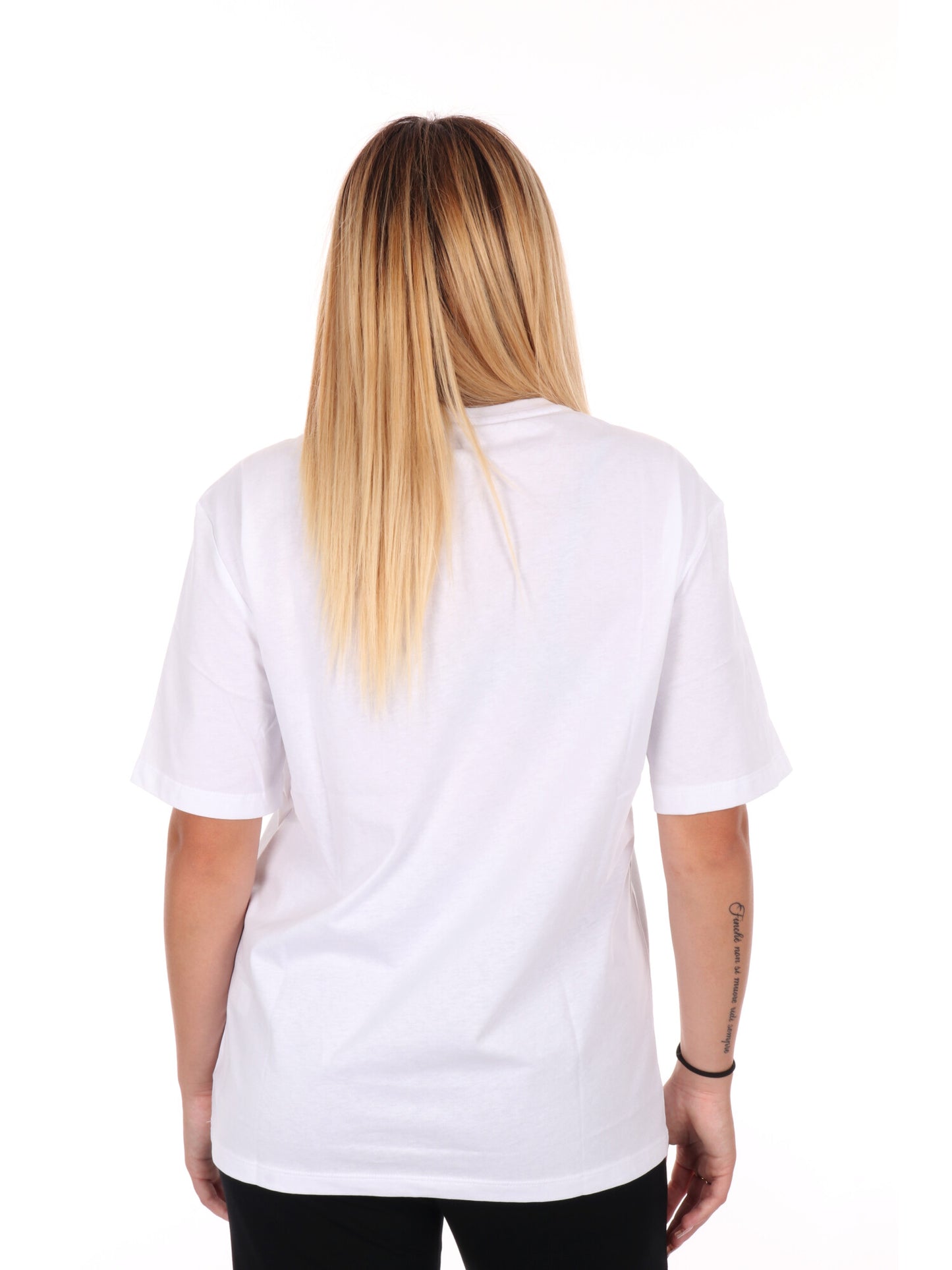T-SHIRT VISIBILITY OVER EA7 EMPORIO ARMANI DA DONNA BIANCO