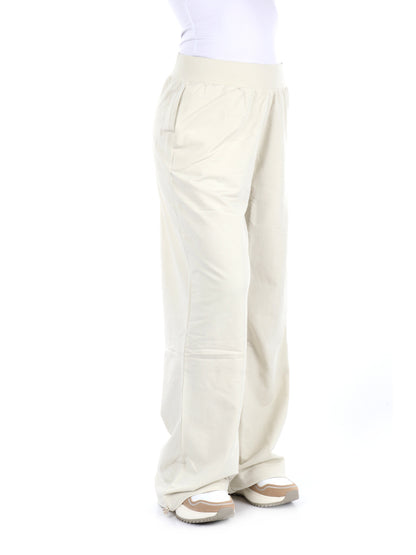 EA7 PANTALONE - PANNA